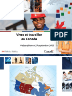 Vivre et travailler au Canada Webconférence 29sept15