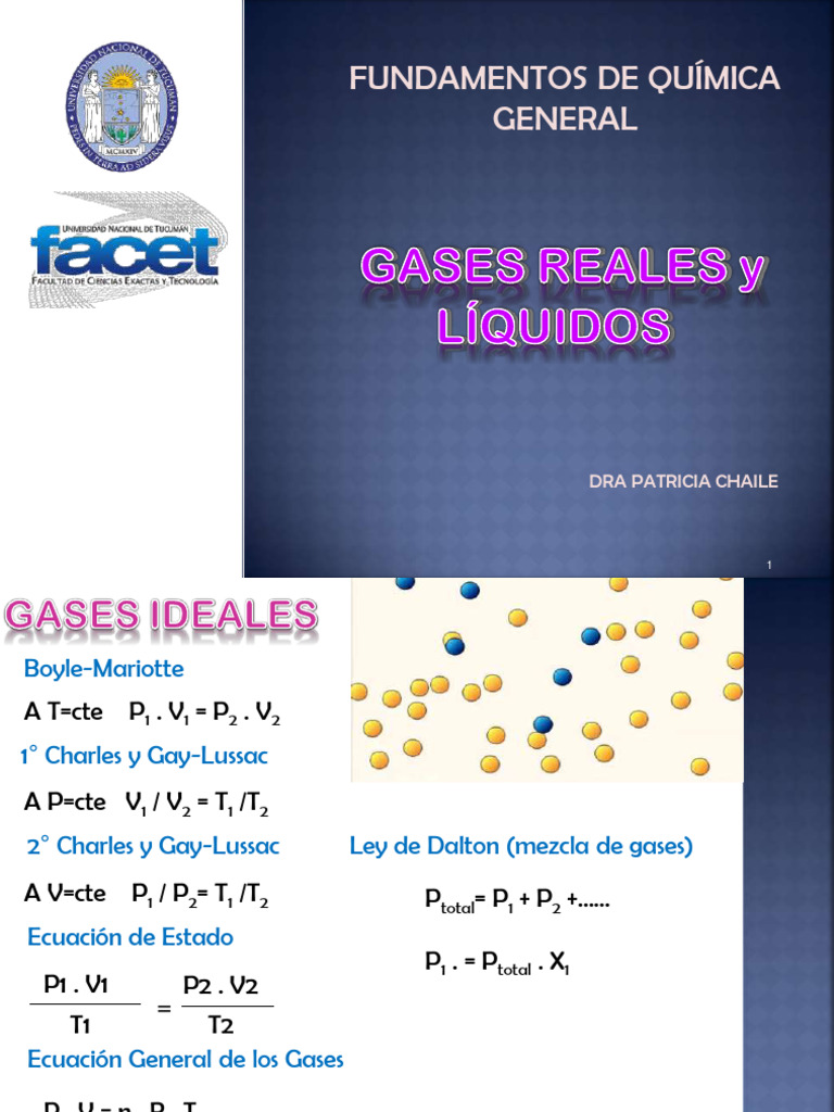 Fundamentos de Gases y Líquidos en Química | PDF | Gases | Fases de la ...