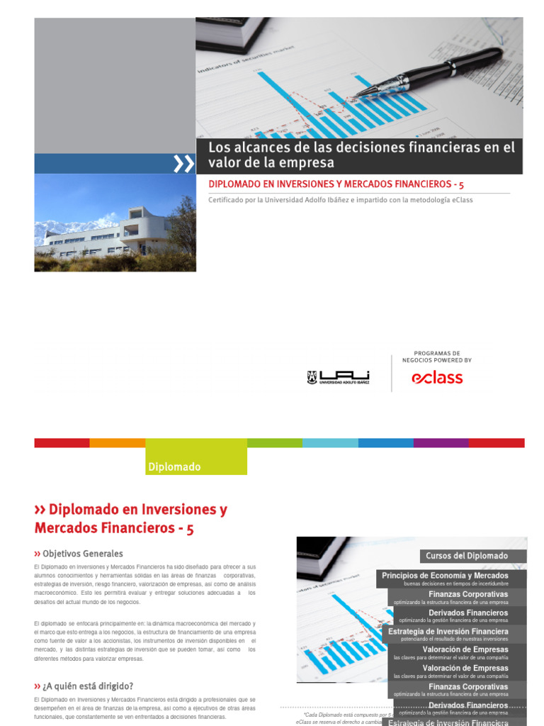 Diplomado en Inversiones y Mercados Financieros - 5 | PDF | Business ...
