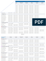 Horario Del 1 Al 7 de Abril