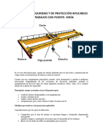 Medidas de Seguridad y de Protección Aplicables en Trabajos Con Puente