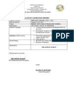 Activity Completion Report Portfolio Day