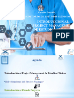 Introduccion Al Project Management de Estudios Clinicos