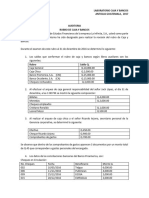 2 Laboratorio Ii Caja y Bancos La Infinita, S. A.