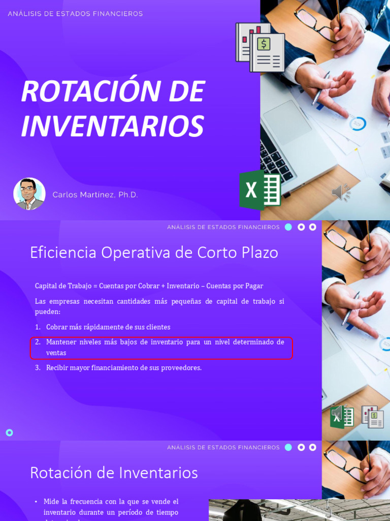 Rotación de Inventarios | PDF