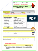 Ses-Lun-Mat - Ubicamos Puntos en El Plano Cartesiano