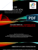 Taller de Investigación Virtual 22 de Mayo de 2020