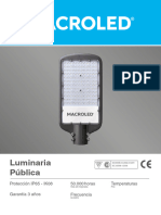 Ficha Tecnica - Luminaria Publica Led 50-100-150w