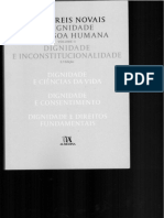 Jorge Reis Novais - A Dignidade Da Pessoa Humana - Vol. II Dignidade e Inconstitucionalidade