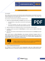 Coeficiente - Beta PDF Cpa 20