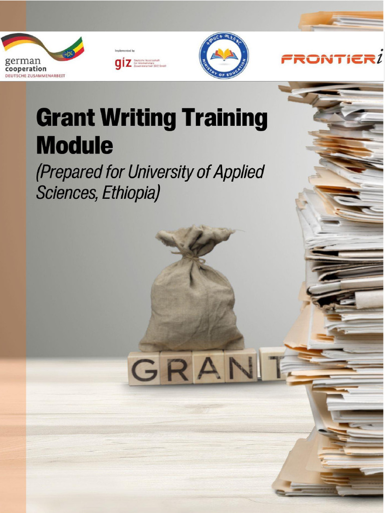 Grant Development Training Manual Ethiopia | PDF | Grant Writing