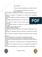 El Ambiente de Los Mercados Financieros