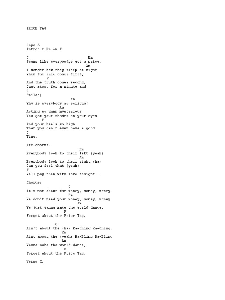 Lyrics Song Structure Songs
