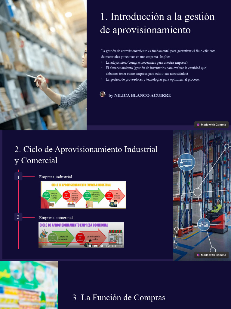 Gestión Eficiente de Aprovisionamiento | PDF | Obtención | Business