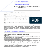 01 Quebrar Com Toda Area de Retenção em Sua Vida