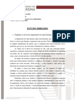 CÍNTIA - Estudo Dirigido Fisiologia Humana