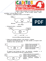 Problemas Con Conjuntos para Cuarto Grado de Primaria