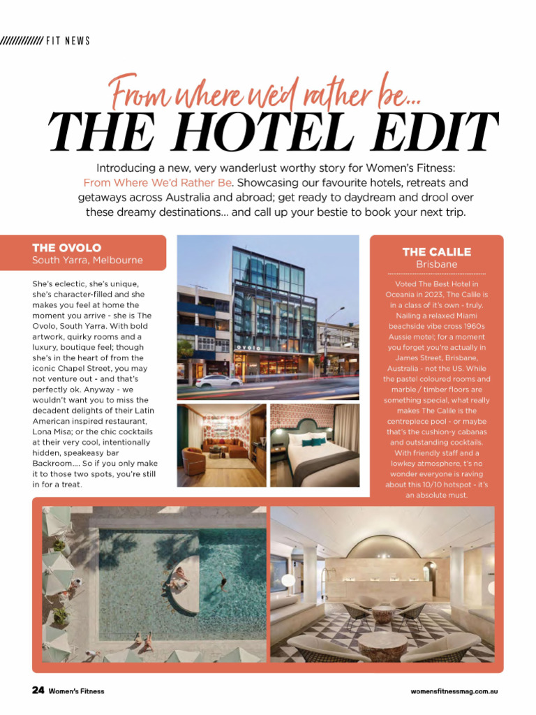 The Hotel Edit | PDF