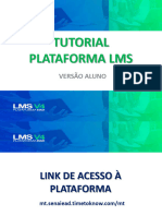 Tutorial Plataforma LMS: Versão Aluno