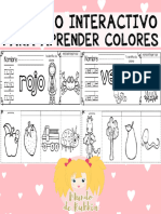 Cuaderno Interactivo para Aprender Los Colores Por Mundo de Rukkia