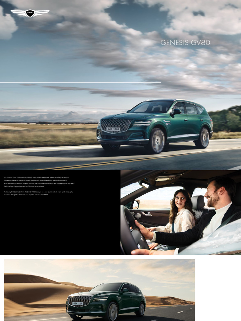 Gv80 Brochure en PDF Vehicle Technology Automotive Technologies