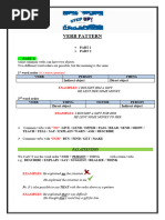 Verb Pattern