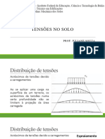 Aula 3 - Tensões No Solo