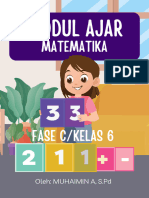 MODUL AJAR MATEMATIKA FASE C KELAS 6 