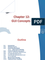 Chapter 12-GUI Concepts I