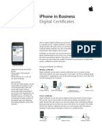 Iphone Digital Certificates