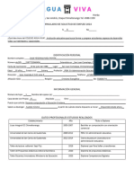 Formulario Solicitud de Empleo 2024