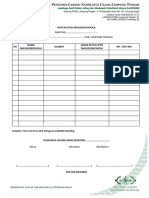 Formulir Pendataan Zakat