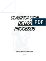 Clasificacion de Los Procesos