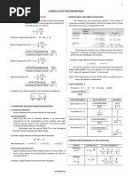 1a. Chemical Reaction Engineering