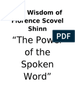 22131326 the Power of the Spoken Word