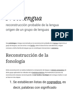Protolengua - Wikipedia, La Enciclopedia Libre