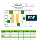 5 Jadual Waktu Dan Analisis JW