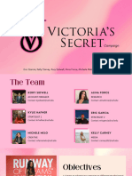 Victoria Secret Brand Campaign