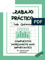 Documento A4 Portada Proyecto Química Ilustrado Melocotón