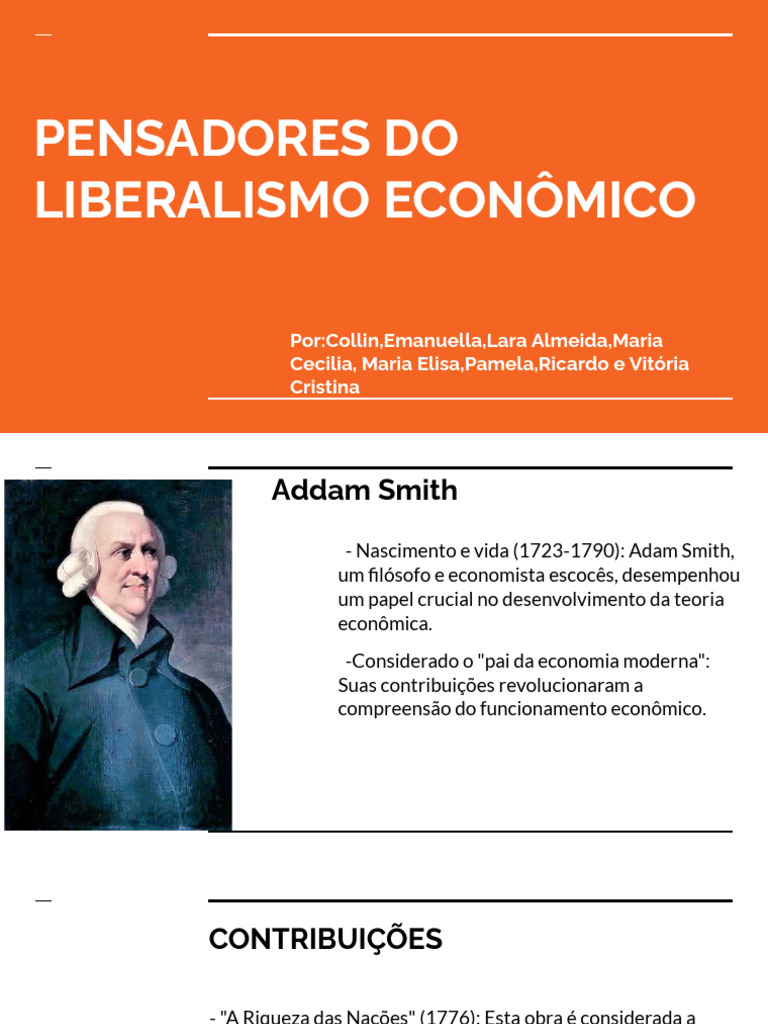 Qual O Papel Do Liberalismo Econômico No Fornecimento De Bens Públicos ...