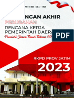 Rancangan Akhir Rkpd p Jatim 2023