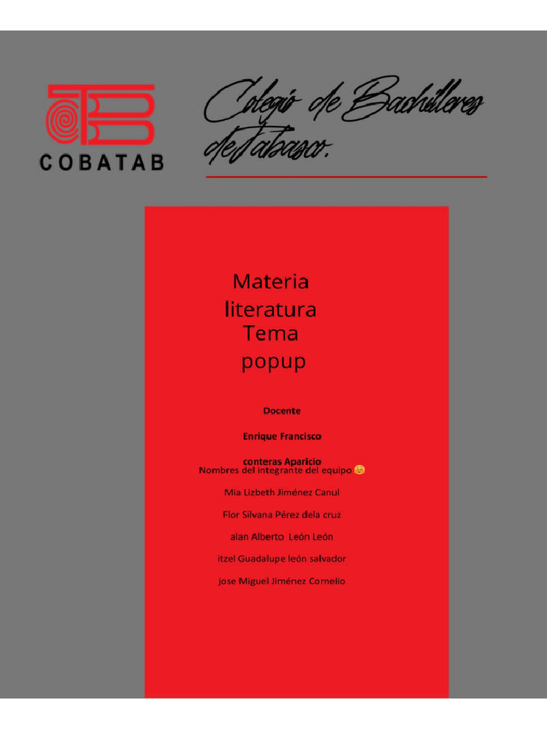 Pop up pdf