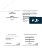 Apunte Unidad 2. Investigacion Comercial y Seleccion de Mercado Objetivo