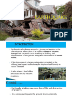 Earthquake - Lesson 1