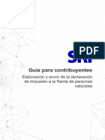 Guía para El Llenado Del Formulario Impuesto A La Renta Personas Naturales