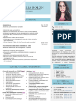 Emilce Rolon CV PDF