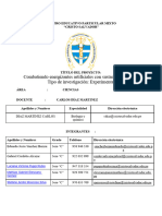 Proyecto de Investigación de Ciencias - Grupo