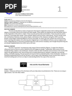 CPAR S1 Q1 W3 Arts and Its Visual Elements