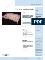 Morgan FireMaster-Water Repellent Blanket-Data Sheet