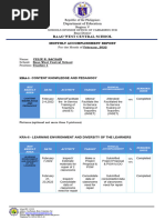 Accomplishment Report (February)